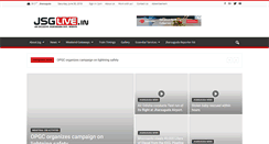 Desktop Screenshot of jsglive.in